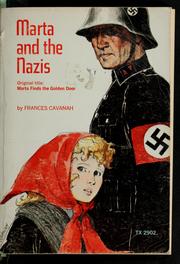 Cover of: Marta and the Nazis by Frances Cavanah