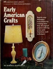 Early American crafts by Roberta Raffaelli, Better Homes and Gardens