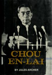 Cover of: Chou En-lai. by Jules Archer