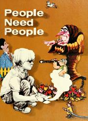 Cover of: People need people (The Holt basic reading system ; level 9)