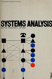Cover of: Systems analysis: selected readings by Stanford L. Optner