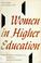 Cover of: Women in higher education
