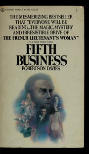 Cover of: Fifth business