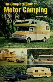 Cover of: The complete book of motor camping