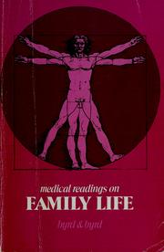 Cover of: Medical readings on family life