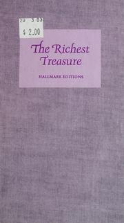 Cover of: The richest treasure by Marianne Wilson