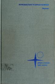 Cover of: Introduction to space science
