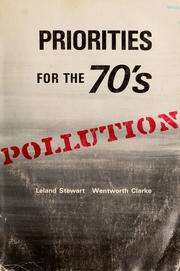 Cover of: Pollution by Leland Stewart