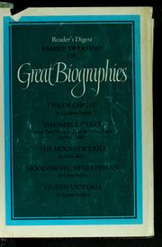 Cover of: Family Treasury of Great Biographies Volume 3