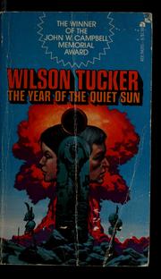 Cover of: The year of the quiet sun