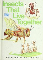Cover of: Insects that live together.