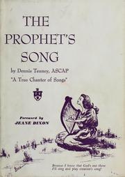 Cover of: The prophet's song.