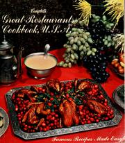 Cover of: Campbell's great restaurants cookbook, U.S.A.