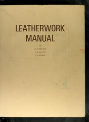 Cover of: Leatherwork manual by Al Stohlman