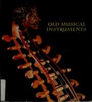 Cover of: Old musical instruments.