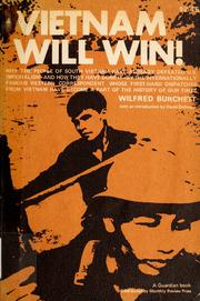 Cover of: Vietnam will win! by Wilfred G. Burchett