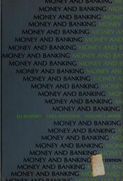 Cover of: Money and banking by Eli Shapiro