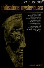 Cover of: Civilisations mystérieuses = by Ivar Lissner