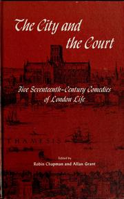 Cover of: The city and the court by Chapman, Robin