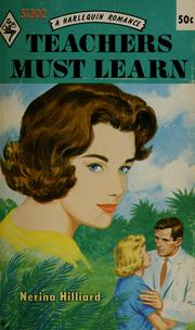 Cover of: Teachers Must Learn by Nerina Hilliard