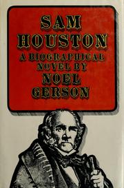 Cover of: Sam Houston by Noel Bertram Gerson