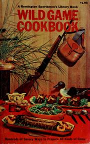 Wild game cookbook by L. W. "Bill" Johnson