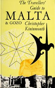 Cover of: Malta and Gozo by Christopher Kininmonth