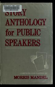 Cover of: Story anthology for public speakers.
