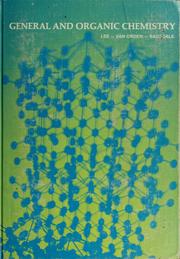 Cover of: General and organic chemistry by Garth L. Lee