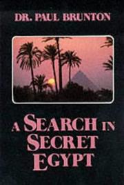 Cover of: A Search in Secret Egypt