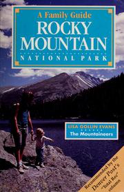 Cover of: Rocky Mountain National Park by Lisa Gollin Evans