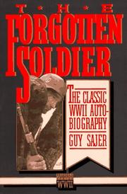 Soldat oublié by Guy Sajer