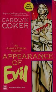 Cover of: Appearance of evil by Carolyn Coker