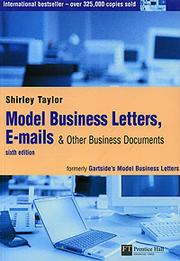 Cover of: Model business letters, e-mails & other business documents