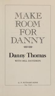 Cover of: Make room for Danny by Danny Thomas