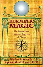 Cover of: Hermetic Magic: The Postmodern Papyrus of Abaris