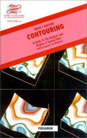 Contouring by David F. Watson
