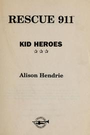 Cover of: Rescue 911 by Alison Hendrie
