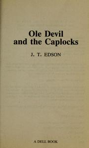 Cover of: Ole Devil and the Caplocks