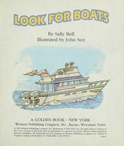Cover of: Look for boats by Sally Bell