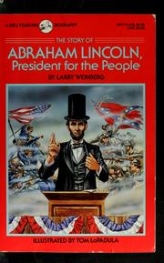 Cover of: The story of Abraham Lincoln: president for the people