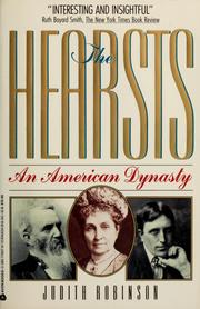Cover of: The Hearsts by Robinson, Judith