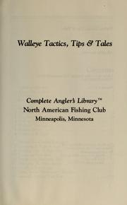 Cover of: Walleye tactics, tips & tales by Mark Strand