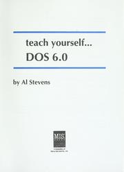 Cover of: DOS 6.0 by Al Stevens