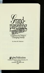 Cover of: Grandparenting redefined by Irene M. Endicott