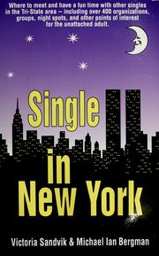 Cover of: Single in New York