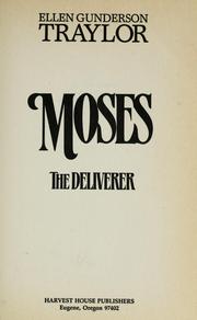 Cover of: Moses, the deliverer