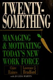 Cover of: Twentysomething by Lawrence J. Bradford
