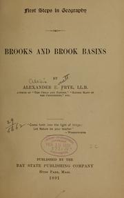 Cover of: Brooks and brook basins