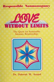 Cover of: Love without limits by Deborah Anapol